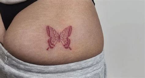 Tatuajes en los gluteos femeninos